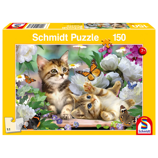 Schmidt Spiele - Puzzle - Pz150 - Mischievous Kittens - Limolin 