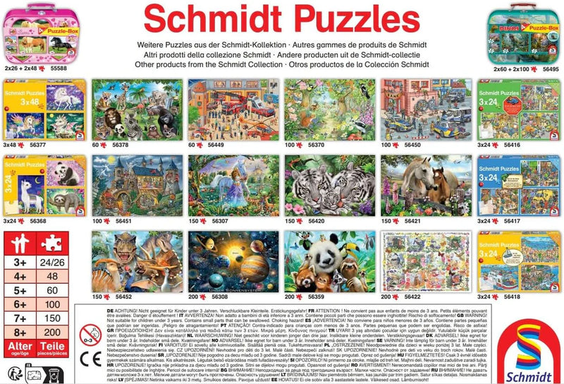 Schmidt Spiele - Puzzle - Pz200 - Friendship Between Wolves - Limolin 