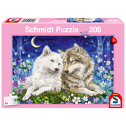 Schmidt Spiele - Puzzle - Pz200 - Friendship Between Wolves - Limolin 