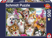 Schmidt Spiele - Puzzle - Pz500 - Cat Selfie - Limolin 
