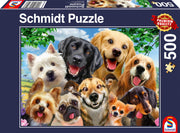Schmidt Spiele - Puzzle - Pz500 - Dog Selfie - Limolin 
