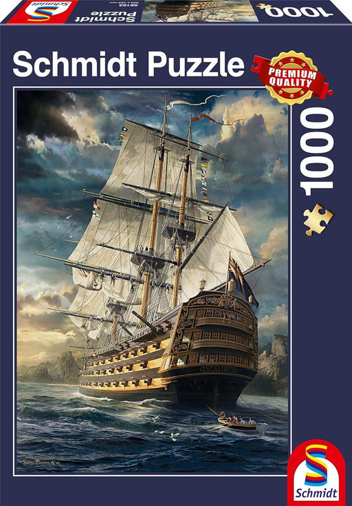 Schmidt Spiele - Puzzle - Sails (1000-Piece Puzzle) - Limolin 