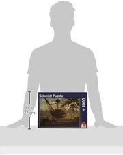 Schmidt Spiele - Puzzle - Ship At Anchor (1000-Piece Puzzle) - Limolin 