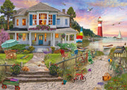 Schmidt Spiele - Puzzle - The Beach House (1000-Piece Puzzle) - Limolin 