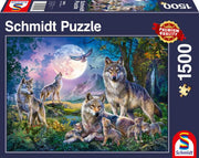 Schmidt Spiele - Puzzle - Wolves (1500-Piece Puzzle) - Limolin 