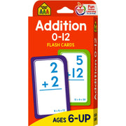 School Zone - Addition 0-12 Flash Cards - Limolin 
