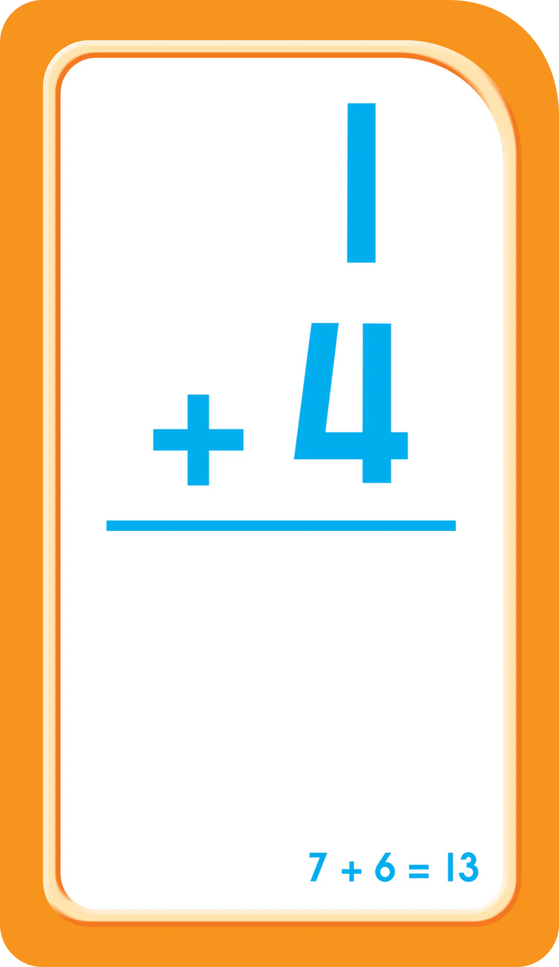 School Zone - Addition 0-12 Flash Cards - Limolin 