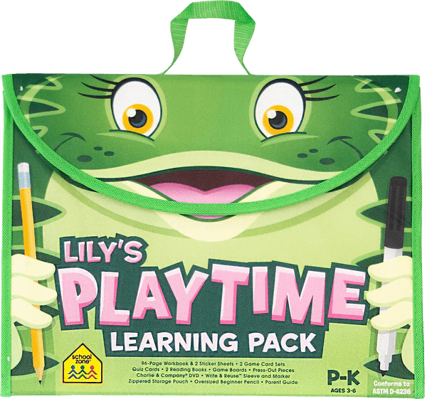 School Zone - Lily''S Playtime Learning Pack - Limolin 
