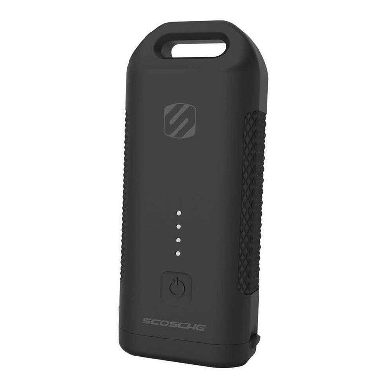 Scosche - 5200mAh Powerbank 1 Port Builtin LED Flashlight IP68 Heavy Duty Case 21Amp Charge - Limolin 