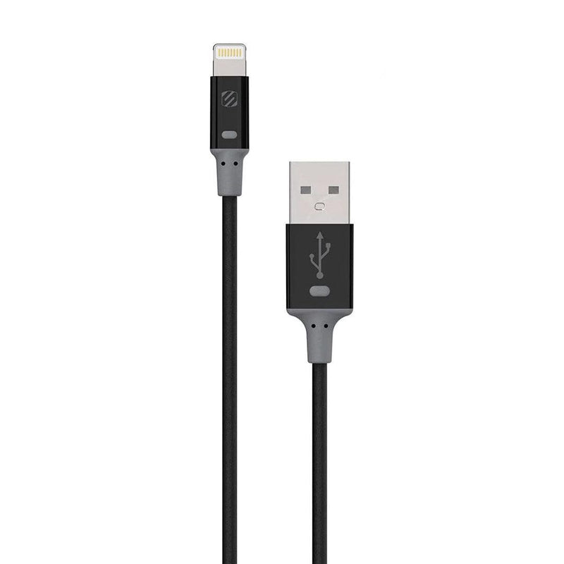 Scosche - Charge & Sync Lightning to USB-A MFI 3ft Black StrikeLinE - Limolin 