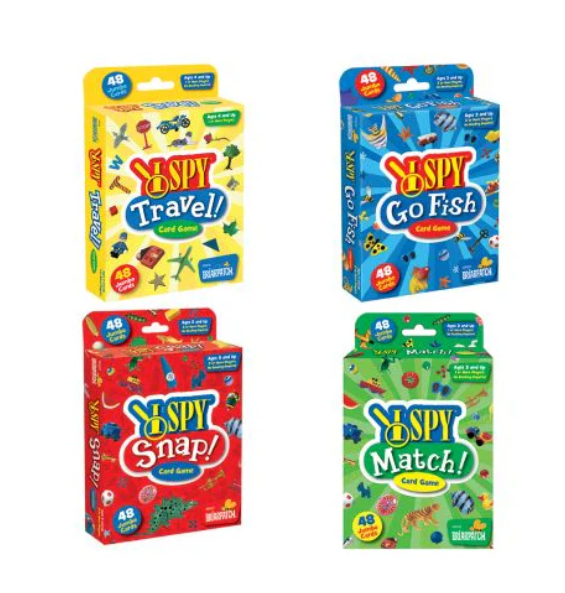 University Games - BRIARPATCH - I SPY - ASST { Match! / Snap! / Go Fish! }