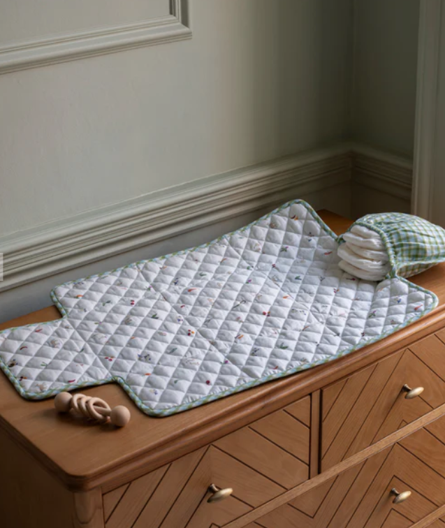 Avery Row - Travel Changing Mat Greenhouse Gingham