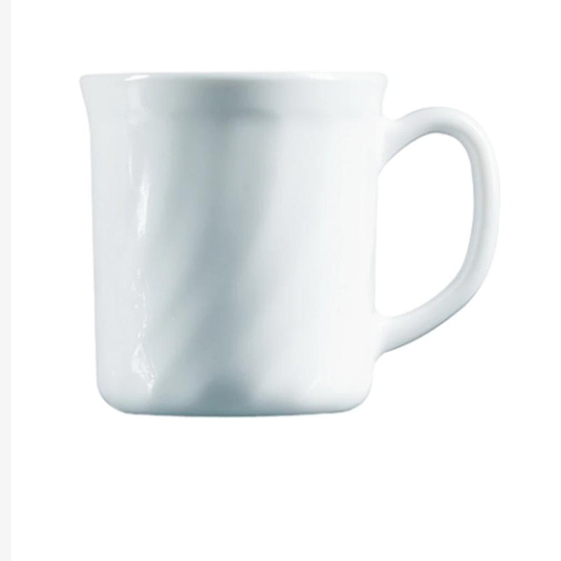 Luminarc - Trianon - White Mug | 9.8 fl oz / 29 cl