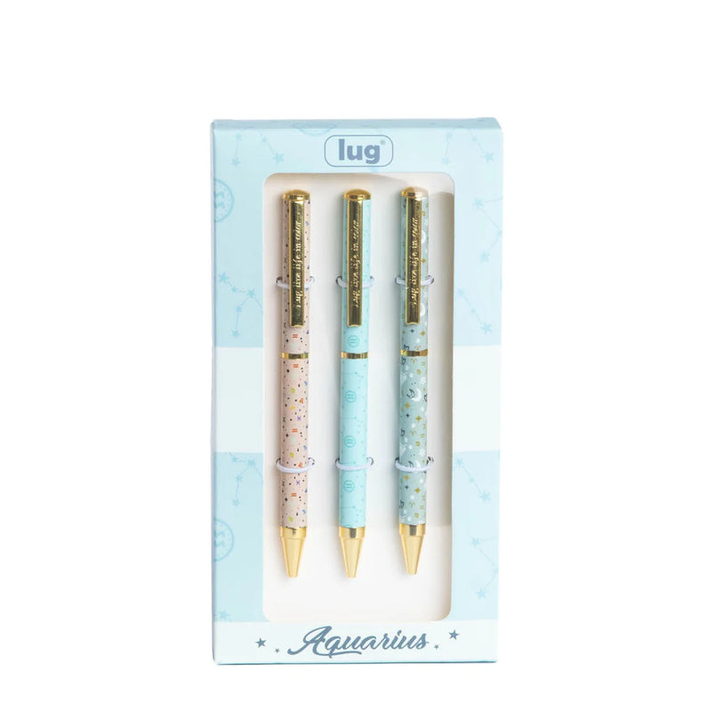 LUG - Pens 3pk - Zodiac