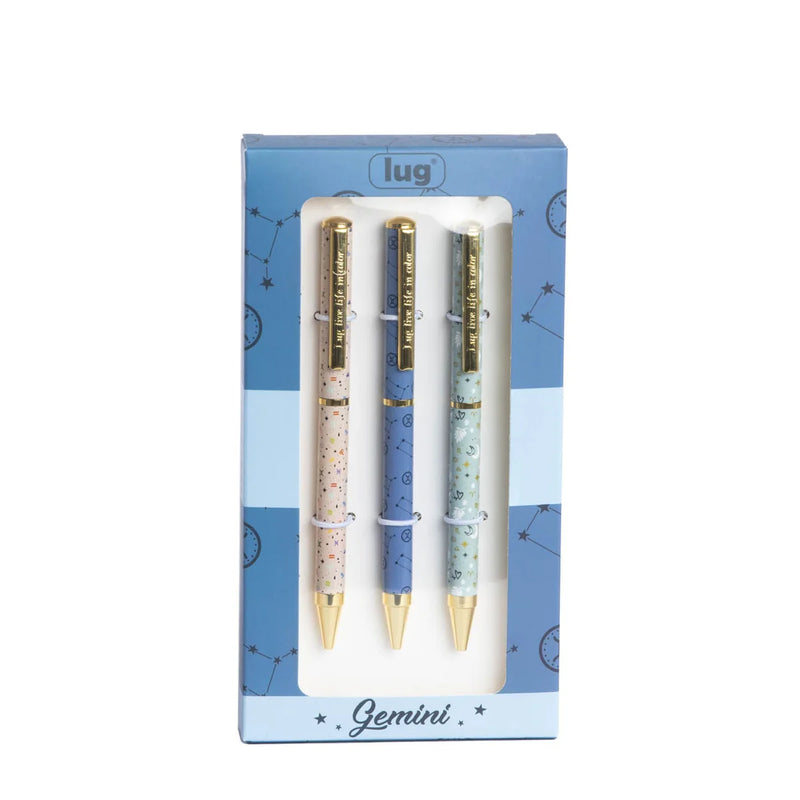 LUG - Pens 3pk - Zodiac
