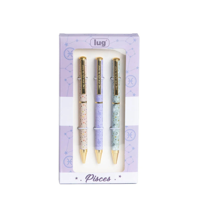 LUG - Pens 3pk - Zodiac