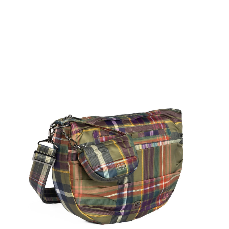 LUG - Scuffle Pleated Crossbody Bag with Disco Pouch