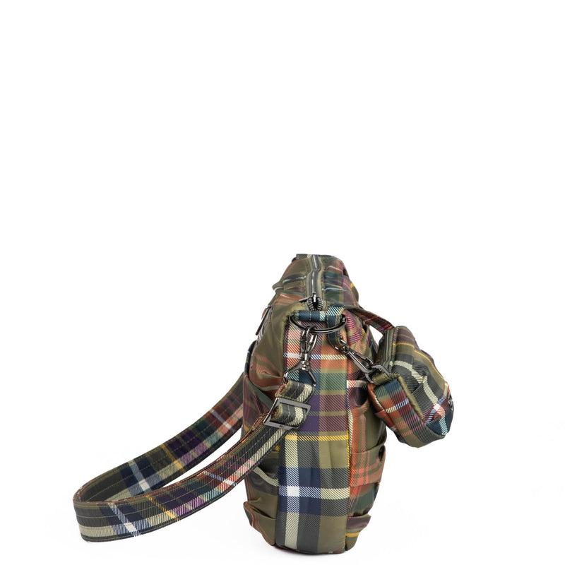 LUG - Scuffle Pleated Crossbody Bag with Disco Pouch