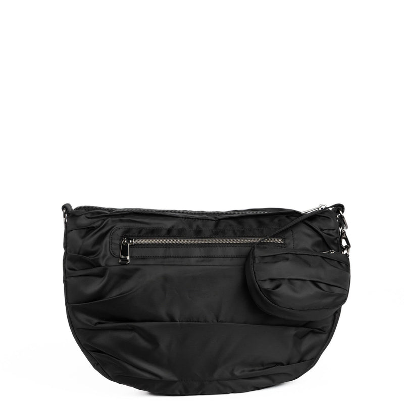 LUG - Scuffle Pleated Crossbody Bag with Disco Pouch