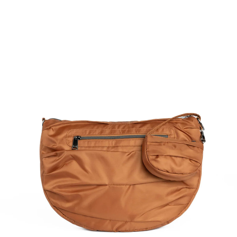 LUG - Scuffle Pleated Crossbody Bag with Disco Pouch