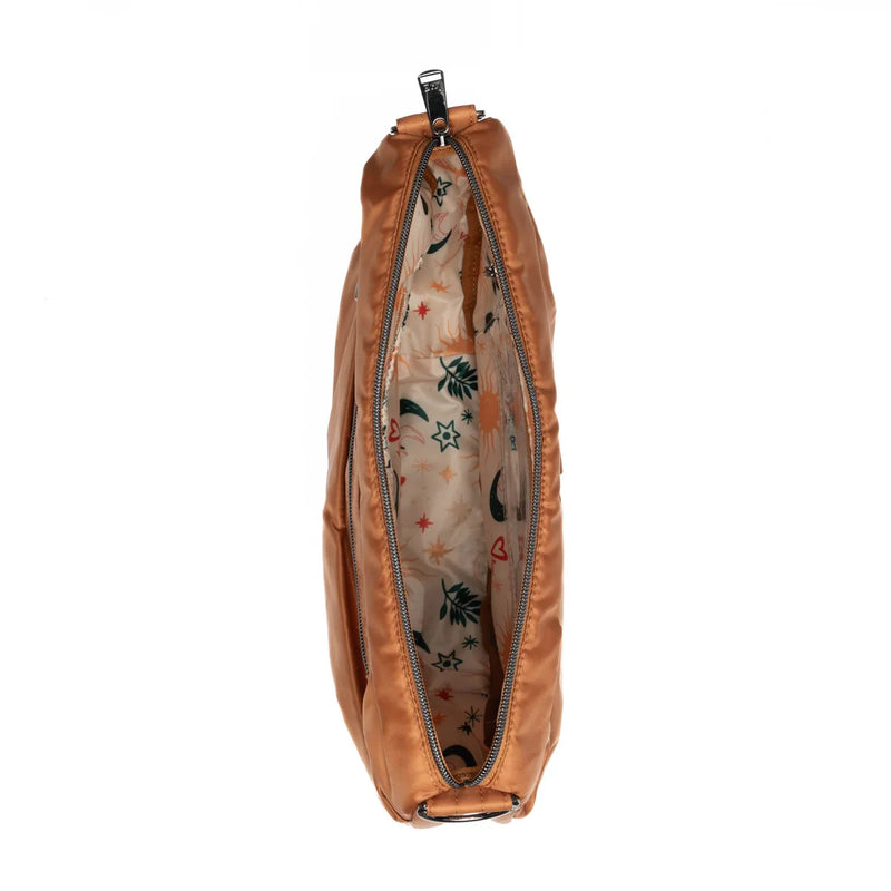 LUG - Scuffle Pleated Crossbody Bag with Disco Pouch