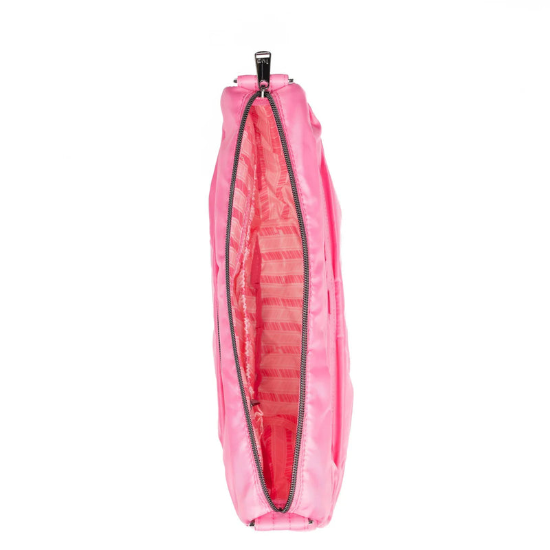 LUG - Scuffle Pleated Crossbody Bag with Disco Pouch