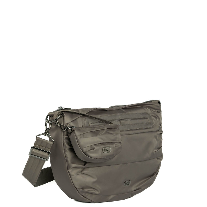 LUG - Scuffle Pleated Crossbody Bag with Disco Pouch