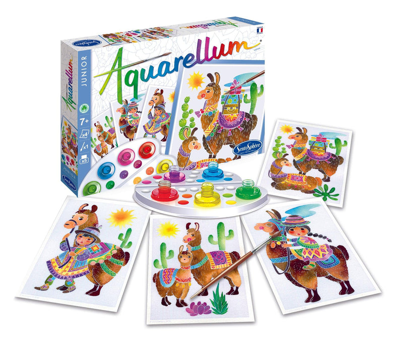 Sentosphere - 10 Aquarellum Junior - Llamas - Limolin 