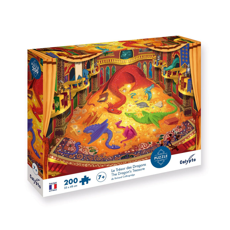 Sentosphere - 200-Piece Puzzle (Dragon'S Treasure) - Limolin 