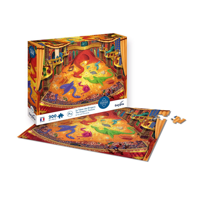 Sentosphere - 200-Piece Puzzle (Dragon'S Treasure) - Limolin 