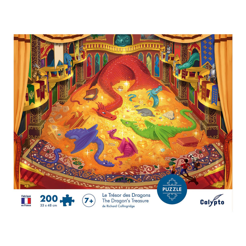 Sentosphere - 200-Piece Puzzle (Dragon'S Treasure) - Limolin 