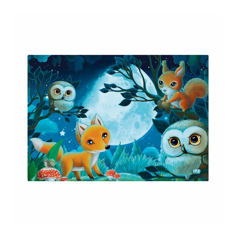 Sentosphere - 2X24-Piece Children Puzzles (Moonlight) - Limolin 