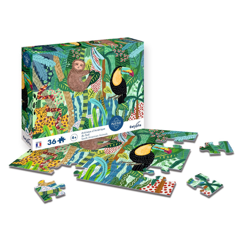 Sentosphere - 36-Piece Children Puzzles  (South America) - Limolin 