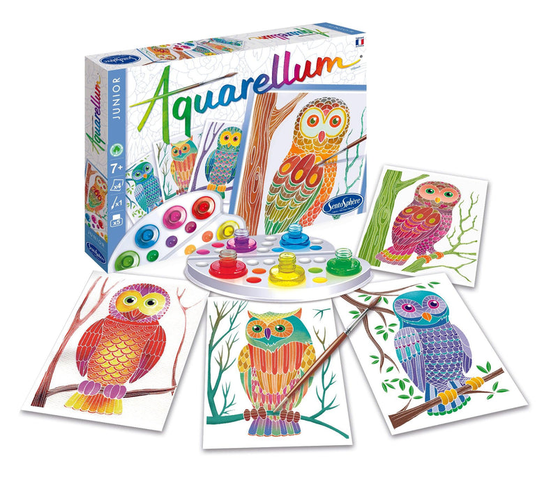 Sentosphere - Aquarellum Junior - Owls - Limolin 