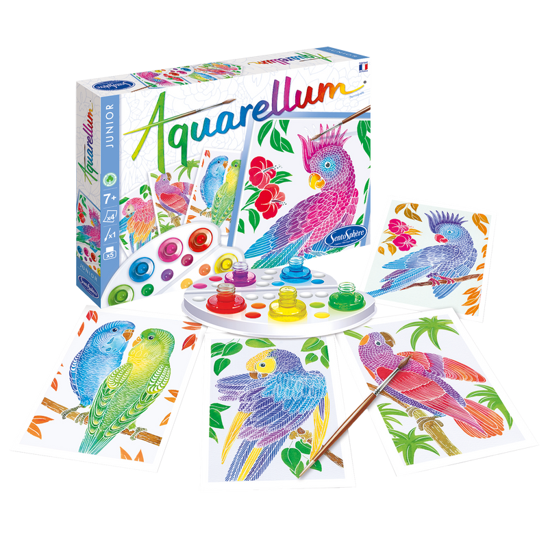 Sentosphere - Aquarellum Junior - Parrots - Limolin 