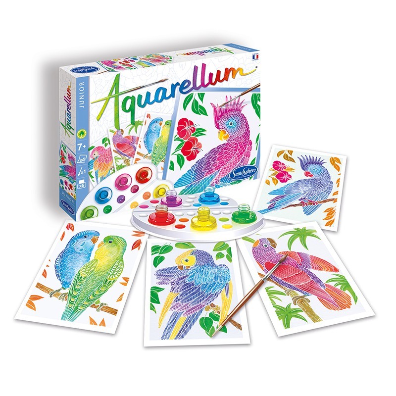 Sentosphere - Aquarellum Junior - Parrots - Limolin 