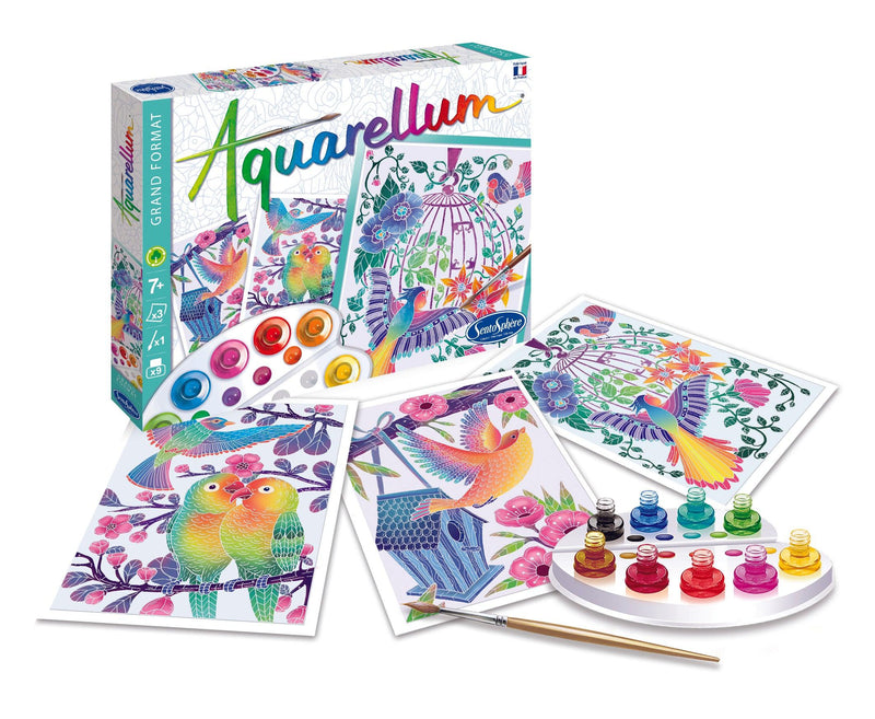 Sentosphere - Aquarellum Large Size - Birds - Limolin 