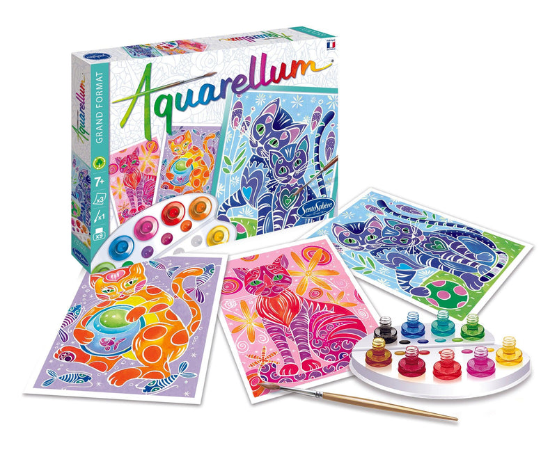 Sentosphere - Aquarellum Large Size - Cats - Limolin 