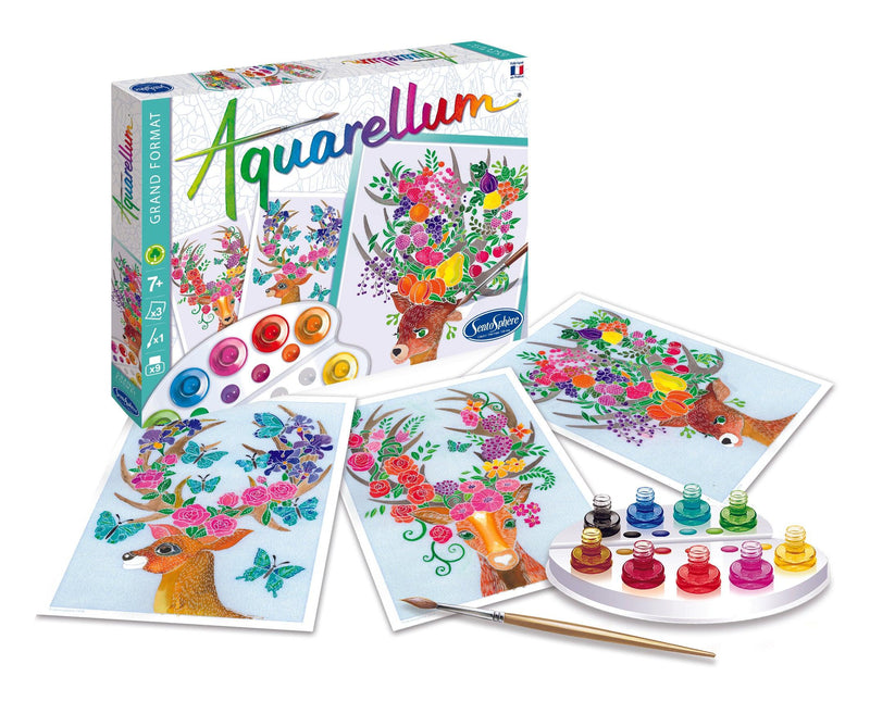 Sentosphere - Aquarellum Large Size - Deers - Limolin 