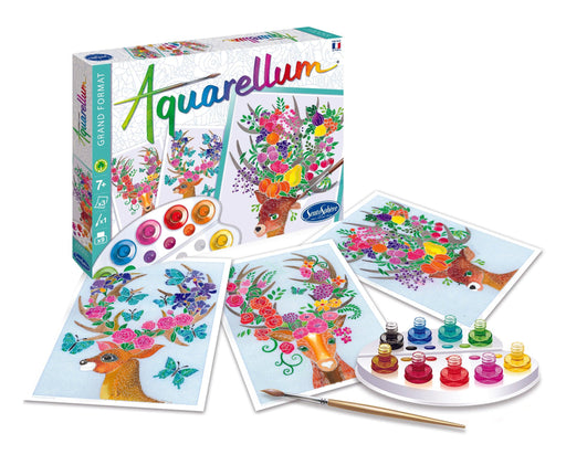 Sentosphere - Aquarellum Large Size - Deers - Limolin 