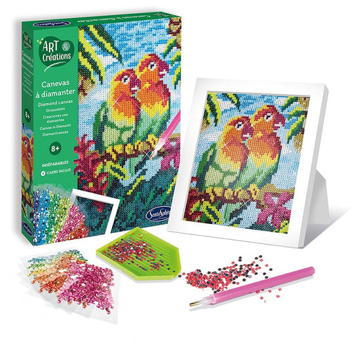 Sentosphere - Canevas A Diamanter - Inséparables - Limolin 