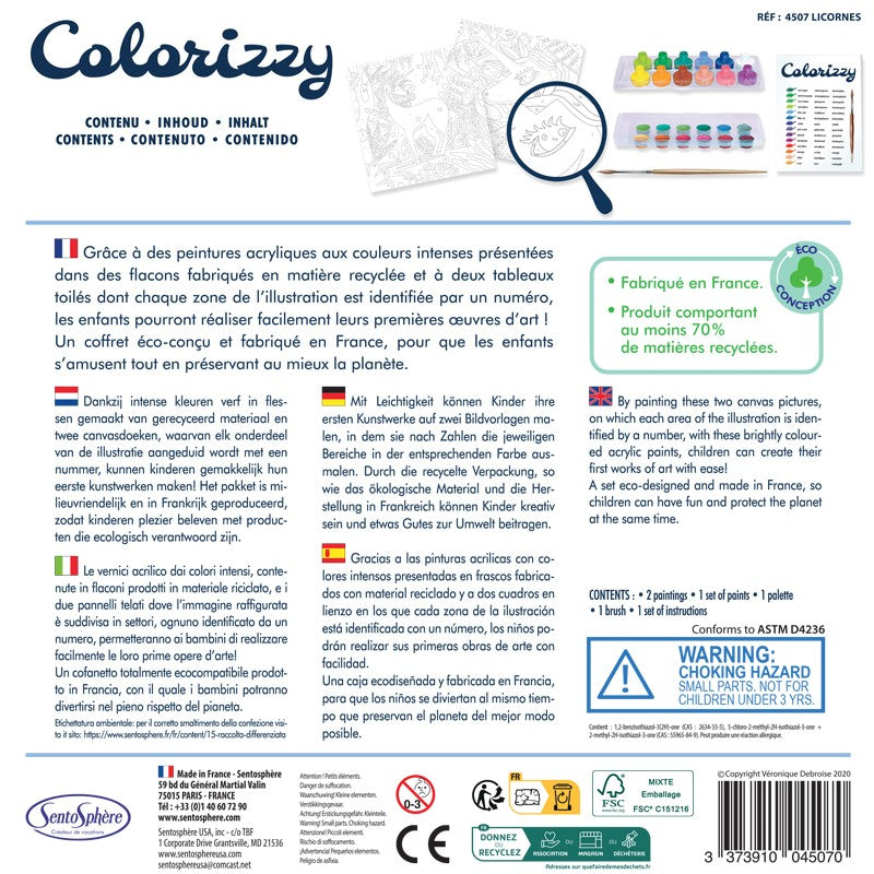 Sentosphere - Colorizzi - Licornes - Limolin 