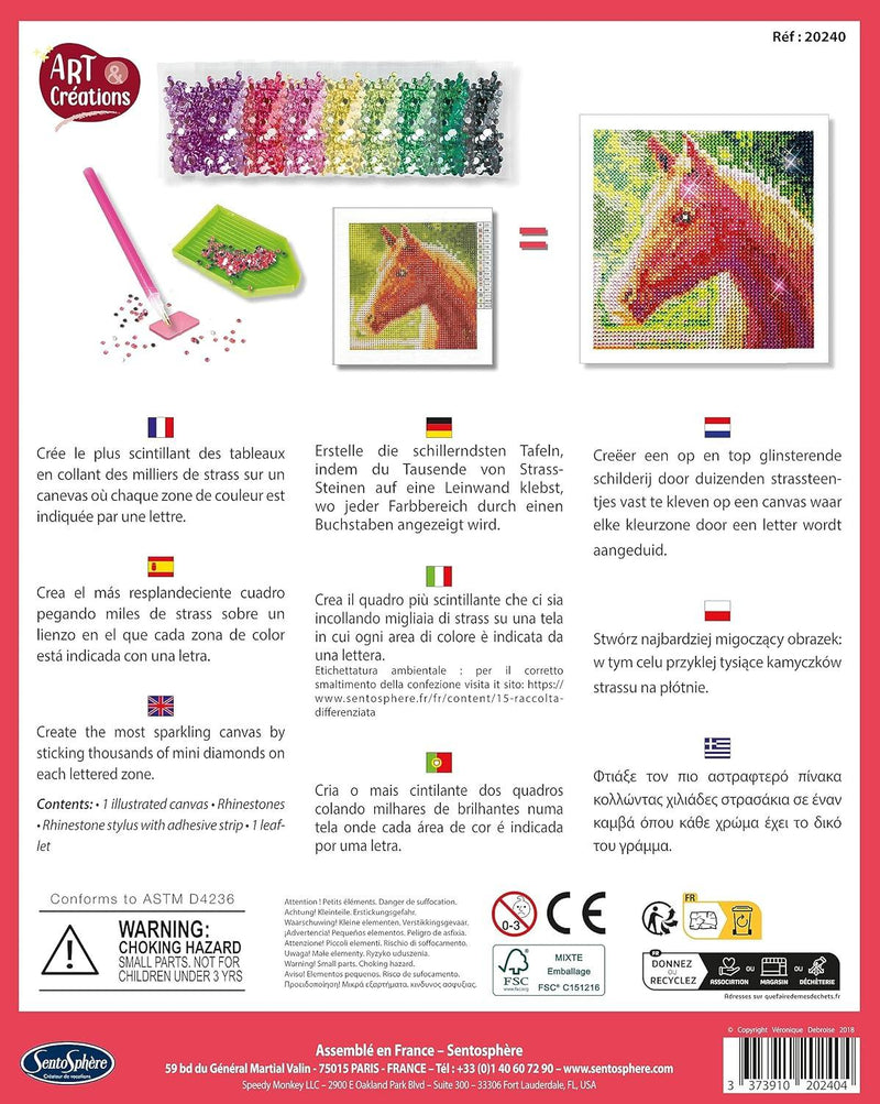 Sentosphere - Diamond Canvas - Horse - Limolin 