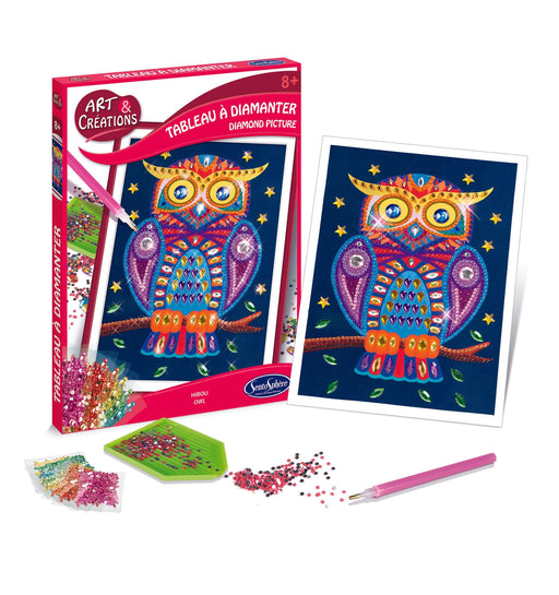 Sentosphere - Diamond Paint - Owl - Limolin 