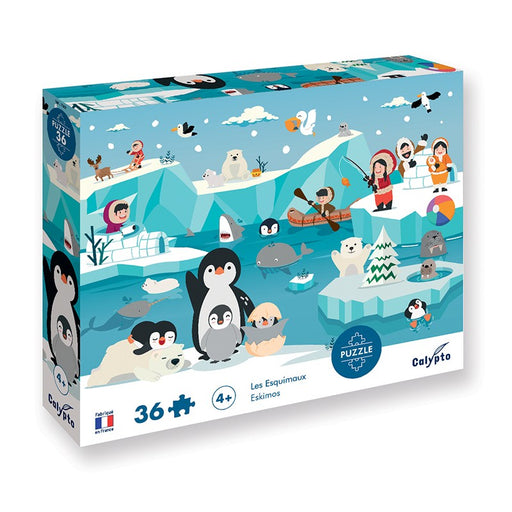 Sentosphere - Eskimos (36-Piece Puzzle) - Limolin 