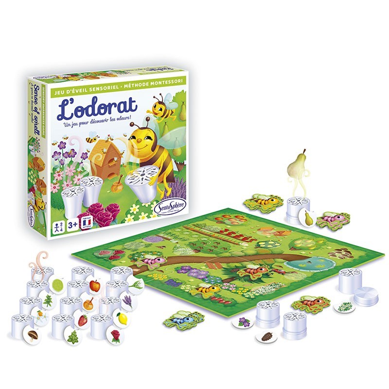Sentosphere - Jeu Sensoriel - L'Odorat (FR) - Limolin 