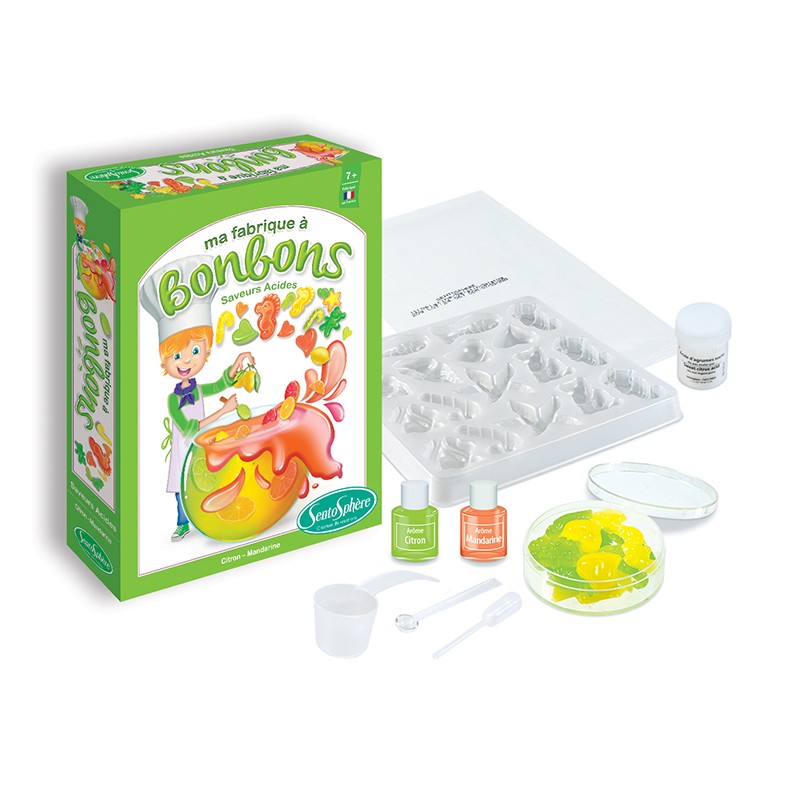 Sentosphere - Mini Fabrique A Bonbons - Saveur Acides - Limolin 