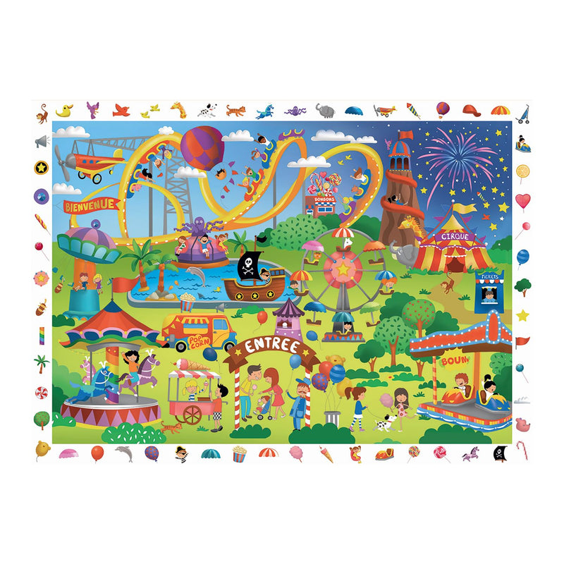 Sentosphere - Puzzles 100 pieces XXL 610X420mm 'Search & Found' Carnival - Limolin 
