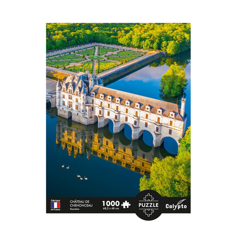 Sentosphere - Puzzles 1000 pieces 685X480mm LAN CAPE - Château de Cheno - Limolin 