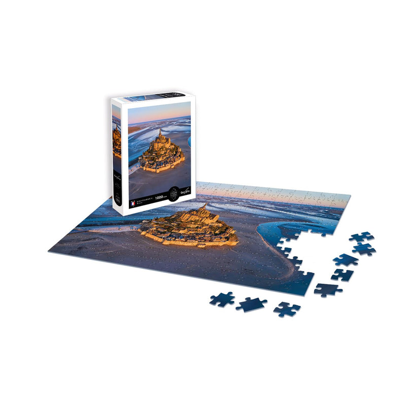 Sentosphere - Puzzles 1000 pieces 685X480mm LAN CAPE - Le Mont-Saint-Mi - Limolin 